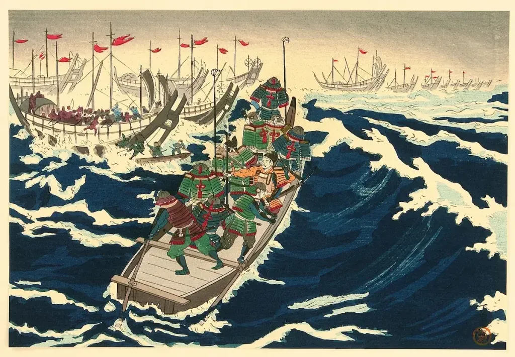 First Mongol Invasion of Japan - Battle of Bun'ei